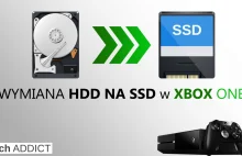 Wymiana HDD na SSD w Xbox One