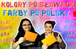 Wielki polsko-słowacki słownik kolorów + etymologia wybranych nazw kolorów