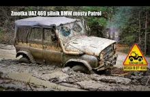 Potężny UAZ 469 z silnikiem 2.8 BMW