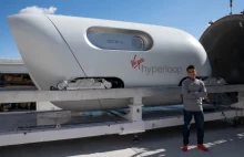 Virgin Hyperloop przeszedł udany test. Po raz pierwszy z pasażerami na pokładzie