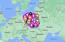 Mapa kościelnej pedofilii i przemocy seksualnej w Polsce – Moje Mapy