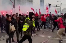 Rozpoczyna się Marsz Niepodległości w centrum Warszawy.