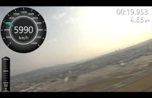 [Symulacja] Lot z prędkością 20 000 km / h z Osaki do Tokio