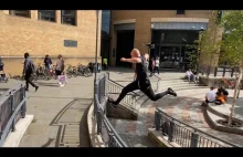 Wynik treningu Parkour