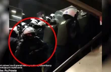 Komu zależało na zamieszkach na MN?! Granat hukowy rzucony w tłum przez policję!