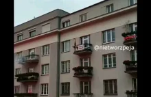 Lewacki budynek atakuje polskich patriotów!
