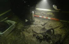 Szczątki średniowiecznego żołnierza odnalezione na dnie jeziora