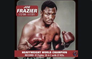 Joe Frazier nie żyje od 5 lat ale nadal głosuje