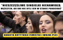 "Nieszczęśliwe Singielki Nienawidzą Mężczyzn"