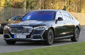 Maybach na bazie nowej klasy S zauważony na ulicach