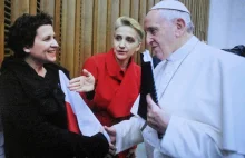 Papież Franciszek spotkał się z Joanną Scheuring-Wielgus i Agatą Diduszko
