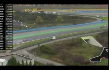 Kimi Raikkonen wyprowadza bolid F1 z poślizgu