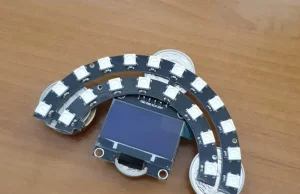Monitor obciążenia komputera w wersji DIY (diody RGB + OLED)