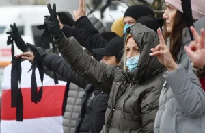 Białoruś: 99. dzień protestu. "Albo wychodzimy wszyscy, albo będą nas...