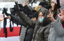 Protesty na Białorusi. Medialny huk ożył