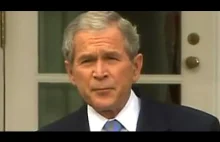 reakcja Busha na wygraną Obamy w 2008