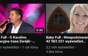 Bayer Full wpisuje sobie nierelane wyświetlenia w filmach na Youtube