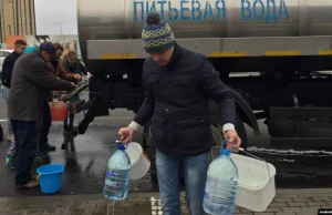 Białoruś: Dzielnica sprzeciwiająca się Łukaszence odcięta od wody