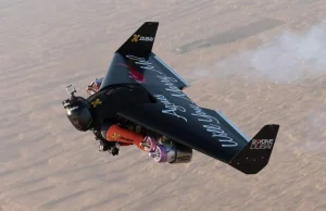 Jetman Dubai - dziś rano w treningowym locie zginął pilot Vince Reffet