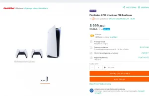 Oficjalny sklep Media Markt na allegro wystawił PS5 za 5999 PLN ( ͡° ͜ʖ ͡°)