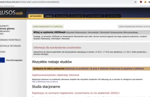 Wyciek danych studentów, pracowników, współpracowników Uniw. Warszawskiego.