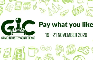 GIC, największa konferencja branży gier rusza dziś online jako zapłać ile chcesz