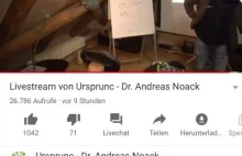 Rajd policji na niemieckiego lekarza sceptycznego pandemii ( podczas streamu)