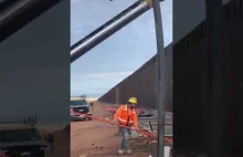 Przyjrzyjmy się postępowi nieprzeniknionego muru Trumpa wzdłuż granicy Arizony