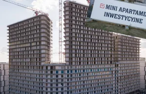 Deweloperzy wykorzystują lukę prawną. "Miniapartamenty nie są mieszkaniami"