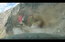 Jeep Tumbles Down a Mountain
