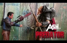 Ash vs. Predator (stop motion)