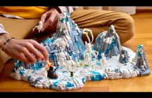 The Mandalorian - Grota Lodowych Pająków z Lego. Time-Lapse z budowy