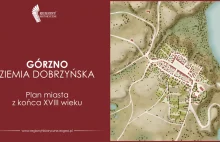 Górzno – plan miasta (XVIII w.) | Regiony Historyczne