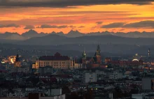 Zrobił niezwykłe zdjęcie. Tatry widać z Krakowa