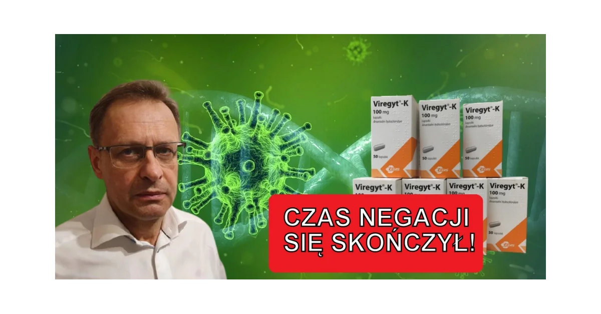 Amantadyna uratuje zakażonych COVID-19! Doktor Bodnar ...