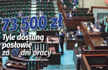 Tyle zarobią posłowie w 17 dni. Włos dosłownie jeży się na głowie