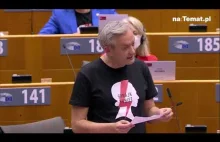 Biedroń w PE: "Gdyby aborcję mieli faceci, byłaby ona dostępna w każdym kiosku"