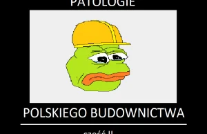 PATOLOGIE POLSKIEGO BUDOWNICTWA (część II)