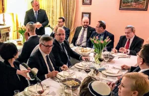 Trzecia rocznica kolacji szabasowej ministrów rządu PiS w domu Jonego Danielsa