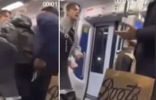 Polacy w kilka sekund rozprawili się z agresywnym Brytyjczykiem w pociągu