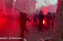 Protesty Paryż dziś