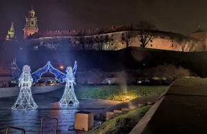 Kraków w świątecznym wydaniu. Dziś podświetlono iluminacje