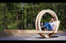 Budowanie monocykla z drewna