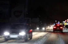 Zima na drogach: Wielokilometrowe zatory na zakopiance