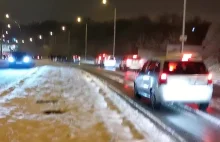 Pierwsze lodowisko dla samochodów na drodze w Bielsku-Białej