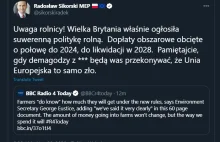 R. Sikorski - O tym jak świetnie się wiedzie Wielkiej Brytanii bez Unii.