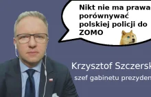Szef gabinetu prezydenta: Nikt nie ma prawa porównywać polskiej policji do ZOMO