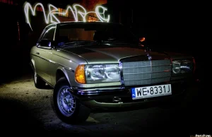 Renowacja kultowego już Mercedesa C123!