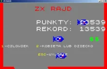 ZX-RAJD - gra zręcznościowa w stylu ZX-81