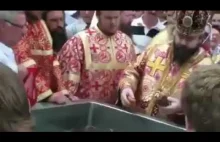 Orthodox Church in russia Feet Washing holy water